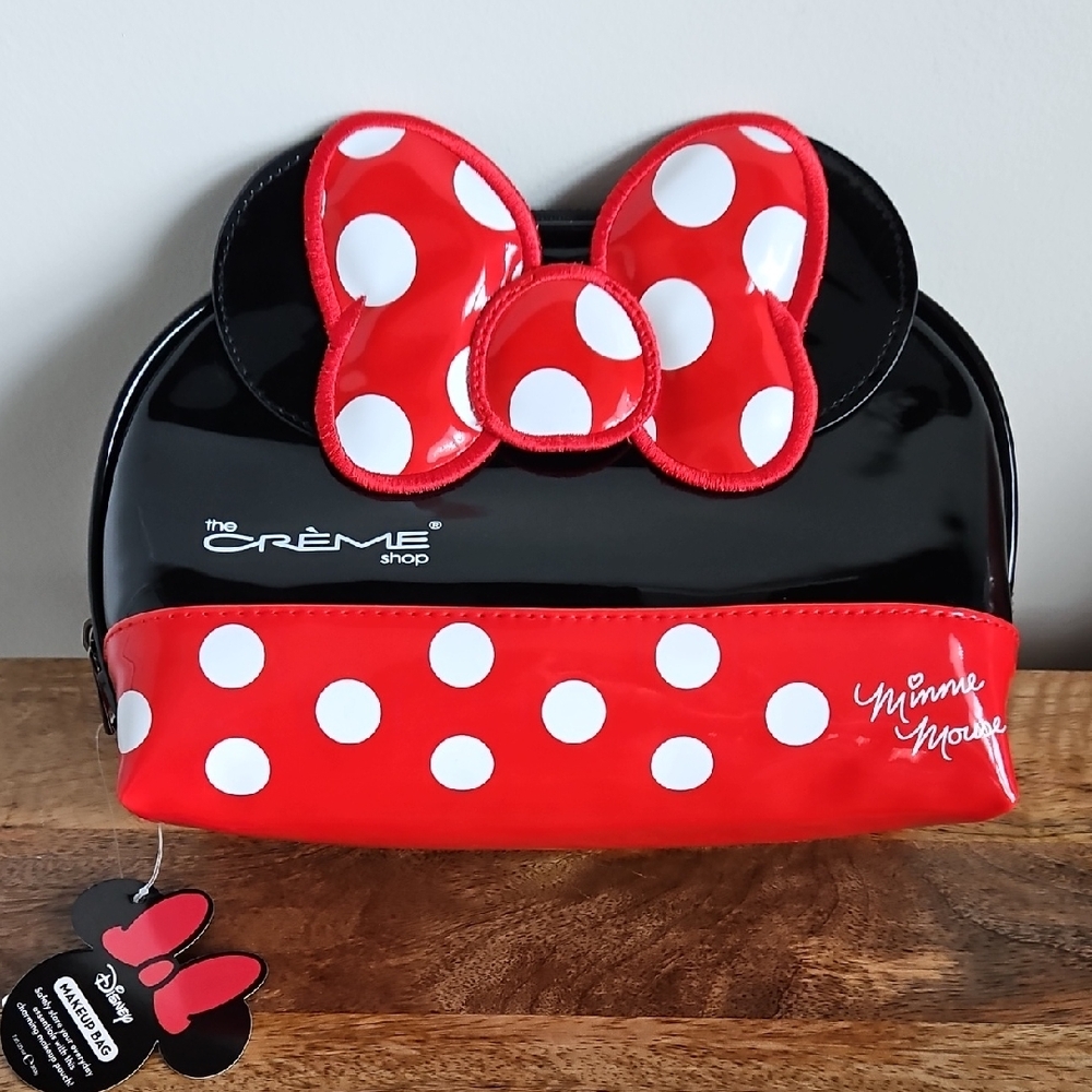 Minnie Mouse Red & Black Makup Bag